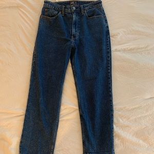 Abercrombie & Fitch High Rise Ankle Jeans